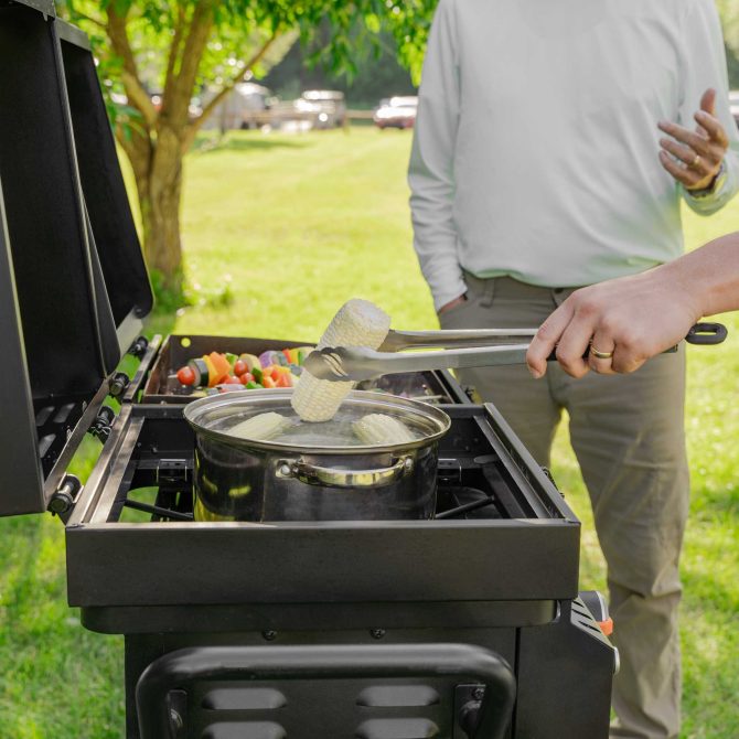 17 On the Go Griddle & Grill Combo