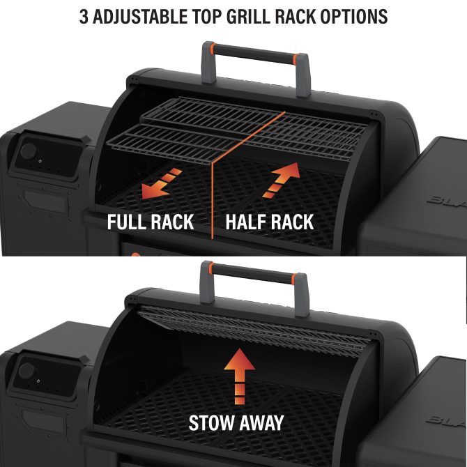 Blackstone Griddle and Pellet Grill Combo