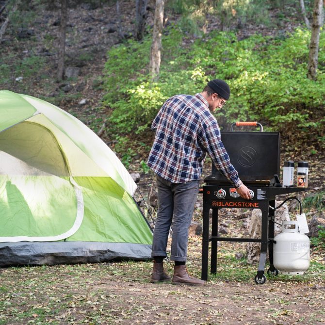 22 Griddle W/Cart & Hood