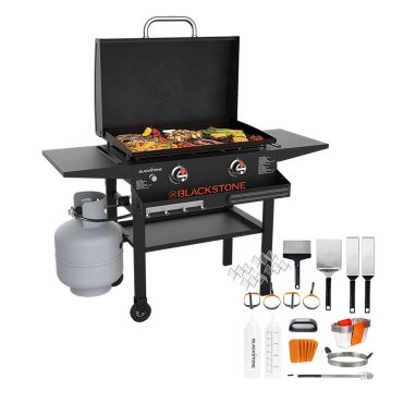 28 Griddle W/Hood & Front Shelf Bundle