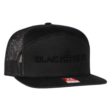 3057 - Blackstone Logo Flat Panel Black Hat