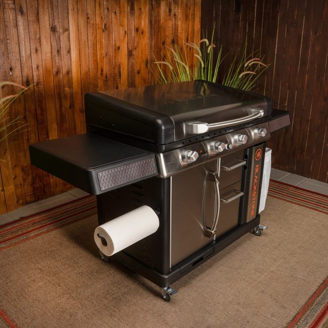 36 Stainless Steel Griddle W/Cabinets