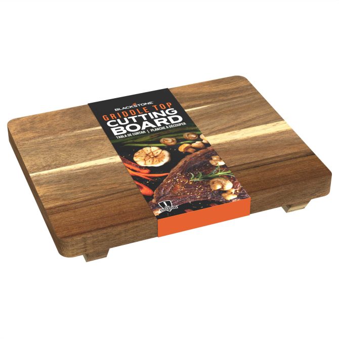 14x11 Wood Cutting Board W/ Feet