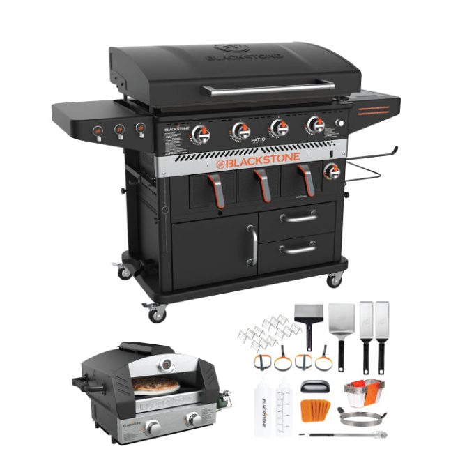 36 Griddle W/Air Fryer & Cabinets Bundle