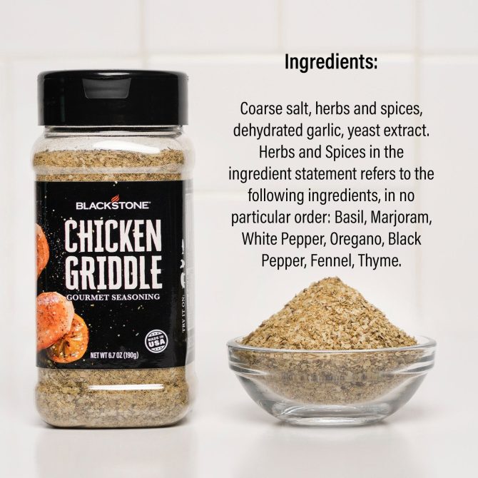 Chicken Griddle Seasoning