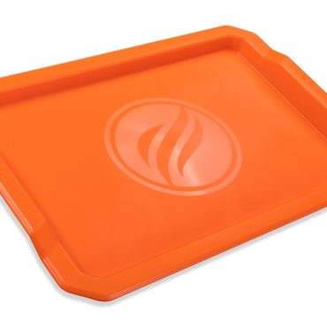 Orange Serving Tray 4 Pack