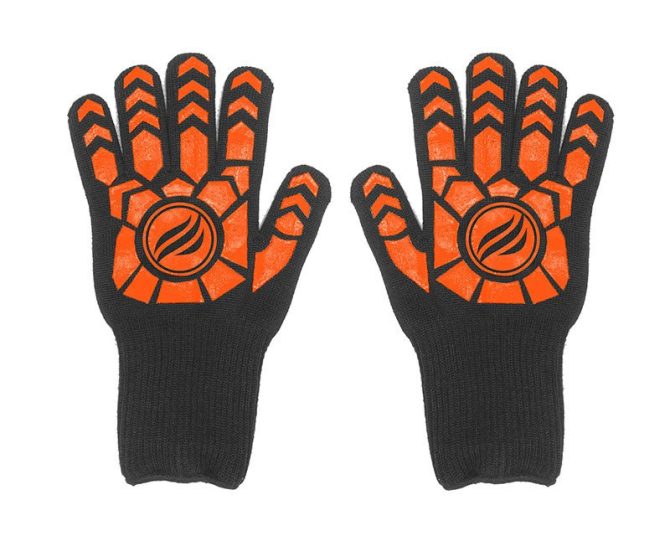 Knit Griddle Gloves with Silicone Grip- 2 Pack