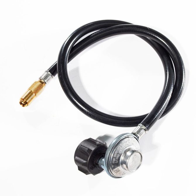 Propane Tank Adapter Hose with Regulator